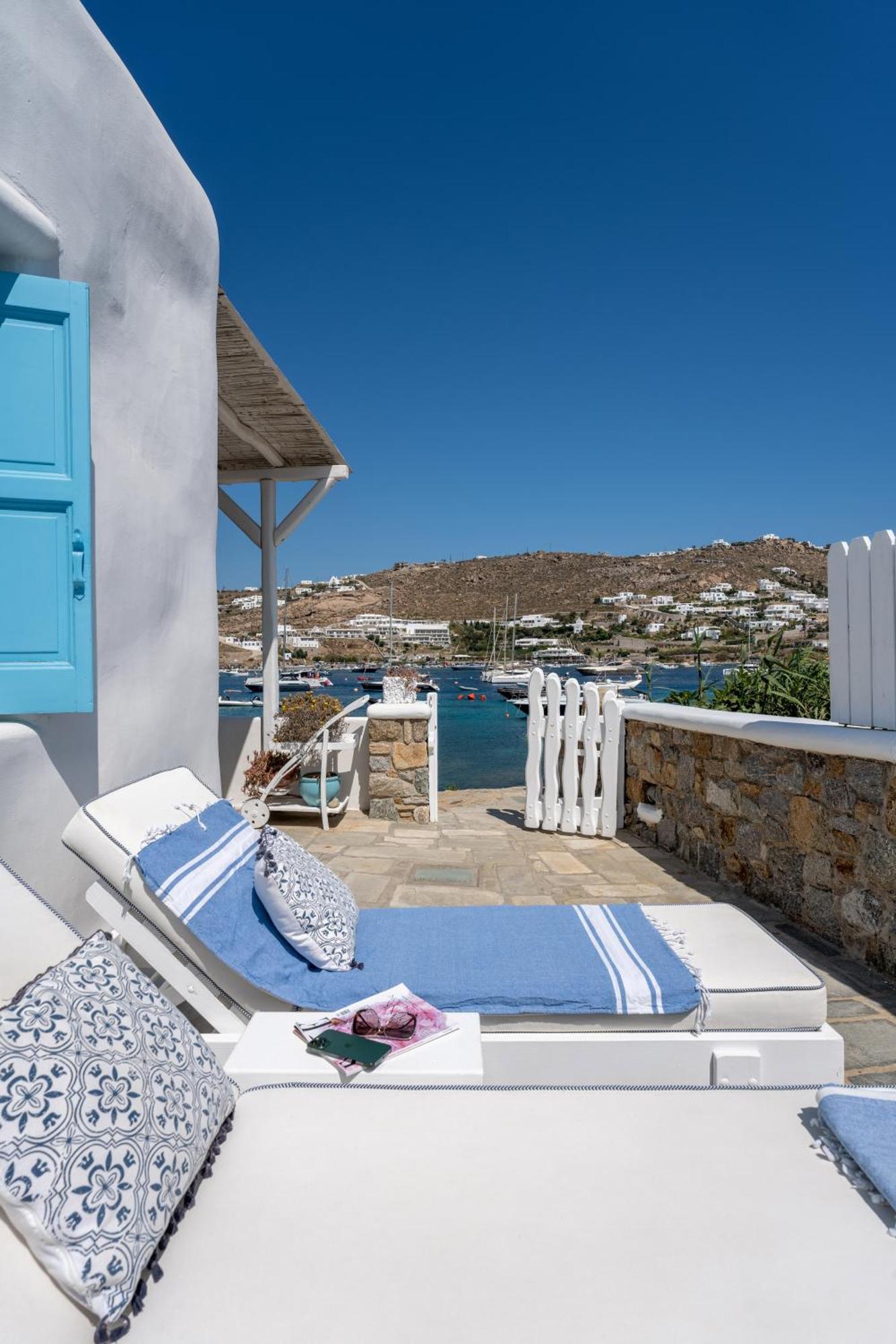 Luxury Sea House By Blue Waters Mykonos Villa ออร์นอส ภายนอก รูปภาพ