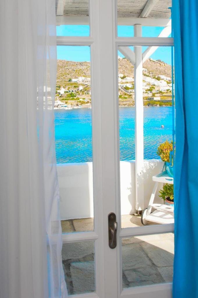 Luxury Sea House By Blue Waters Mykonos Villa ออร์นอส ภายนอก รูปภาพ